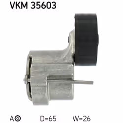 Tendeur de courroie, courroie trapézoïdale à nervures SKF VKM 35603