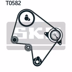 Kit distribution + pompe à eau SKF VKMC 96010