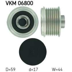 Poulie roue libre, alternateur SKF VKM 06800
