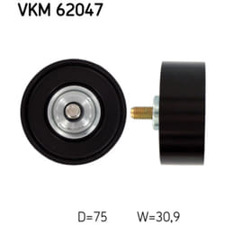 Galet enrouleur de courroie d'accessoire SKF VKM 62047