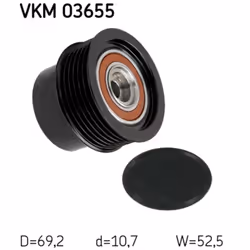 Poulie roue libre, alternateur SKF VKM 03655