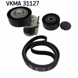 Jeu de courroies trapézoïdales à nervures SKF VKMA 31127