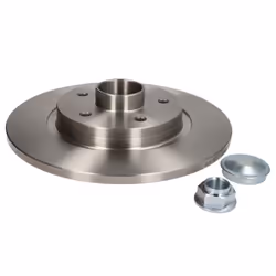 Disque de frein SKF VKBD 1018 arrière, plein, 1 pièce