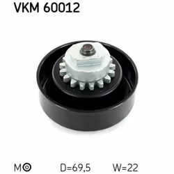 Galet tendeur, courroie d'accessoire SKF VKM 60012