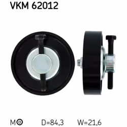Galet tendeur, courroie d'accessoire SKF VKM 62012