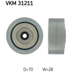 Galet enrouleur de courroie d'accessoire SKF VKM 31211