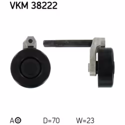 Galet tendeur, courroie d'accessoire SKF VKM 38222