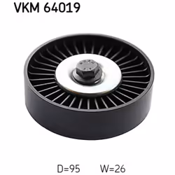 Galet enrouleur de courroie d'accessoire SKF VKM 64019 - Vue supplémentaire 4