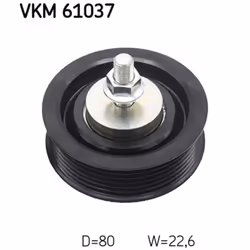 Galet enrouleur de courroie d'accessoire SKF VKM 61037 - Vue supplémentaire 5