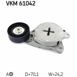 Galet tendeur, courroie d'accessoire SKF VKM 61042