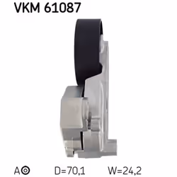 Tendeur de courroie, courroie trapézoïdale à nervures SKF VKM 61087 - Vue supplémentaire 5
