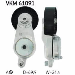 Galet tendeur, courroie d'accessoire SKF VKM 61091