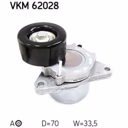 Galet tendeur, courroie d'accessoire SKF VKM 62028