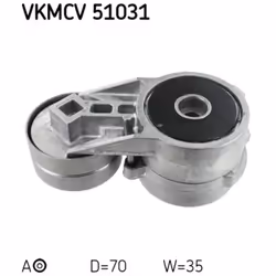 Galet tendeur, courroie d'accessoire SKF VKMCV 51031