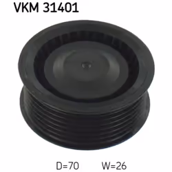 Galet enrouleur de courroie d'accessoire SKF VKM 31401
