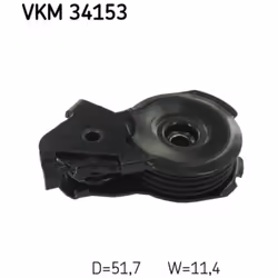 Tendeur de courroie, courroie trapézoïdale à nervures SKF VKM 34153