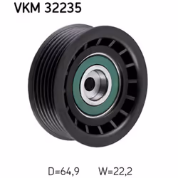 Galet enrouleur de courroie d'accessoire SKF VKM 32235