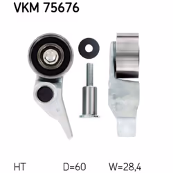 Galet tendeur, courroie de distribution SKF VKM 75676