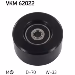 Galet tendeur, courroie de distribution SKF VKM 62022