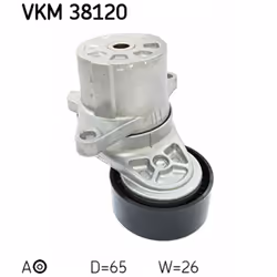 Galet tendeur, courroie d'accessoire SKF VKM 38120
