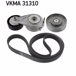 Jeu de courroies trapézoïdales à nervures SKF VKMA 31310