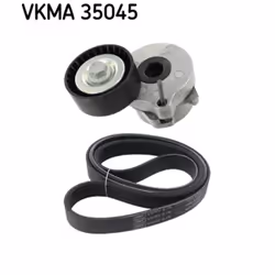 Jeu de courroies trapézoïdales à nervures SKF VKMA 35045