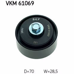 Galet enrouleur de courroie d'accessoire SKF VKM 61069
