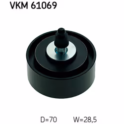 Galet enrouleur de courroie d'accessoire SKF VKM 61069