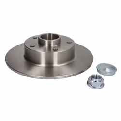Disque de frein SKF VKBD 1027 arrière, plein, 1 pièce