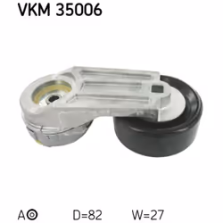 Tendeur de courroie, courroie trapézoïdale à nervures SKF VKM 35006