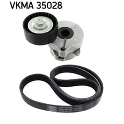 Jeu de courroies trapézoïdales à nervures SKF VKMA 35028