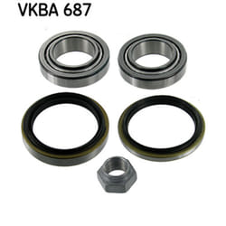 Jeu de roulements de roue SKF VKBA 687