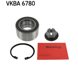 Jeu de roulements de roue SKF VKBA 6780