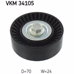 Galet enrouleur de courroie d'accessoire SKF VKM 34105