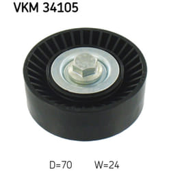 Galet enrouleur de courroie d'accessoire SKF VKM 34105