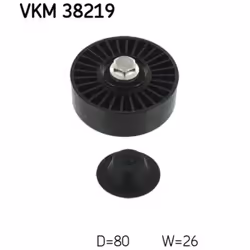 Galet enrouleur de courroie d'accessoire SKF VKM 38219