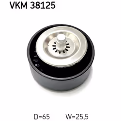 Galet enrouleur de courroie d'accessoire SKF VKM 38125