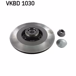 Disque de frein SKF VKBD 1030 arrière, plein, 1 pièce