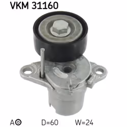 Galet tendeur, courroie d'accessoire SKF VKM 31160