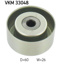 Galet enrouleur de courroie d'accessoire SKF VKM 33048