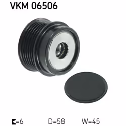 Poulie roue libre, alternateur SKF VKM 06506