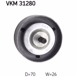 Galet enrouleur de courroie d'accessoire SKF VKM 31280 - Vue supplémentaire 3