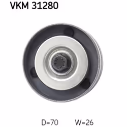 Galet enrouleur de courroie d'accessoire SKF VKM 31280 - Vue supplémentaire 4