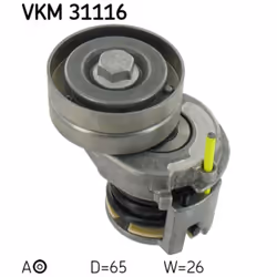 Galet tendeur, courroie d'accessoire SKF VKM 31116