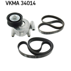 Jeu de courroies trapézoïdales à nervures SKF VKMA 34014
