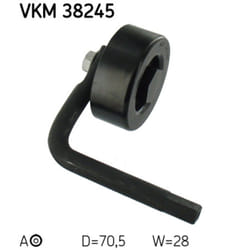 Galet tendeur, courroie d'accessoire SKF VKM 38245