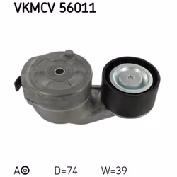 Galet tendeur, courroie d'accessoire SKF VKMCV 56011
