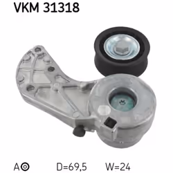 Galet tendeur, courroie d'accessoire SKF VKM 31318