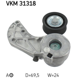 Galet tendeur, courroie d'accessoire SKF VKM 31318