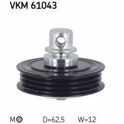 Galet tendeur, courroie d'accessoire SKF VKM 61043